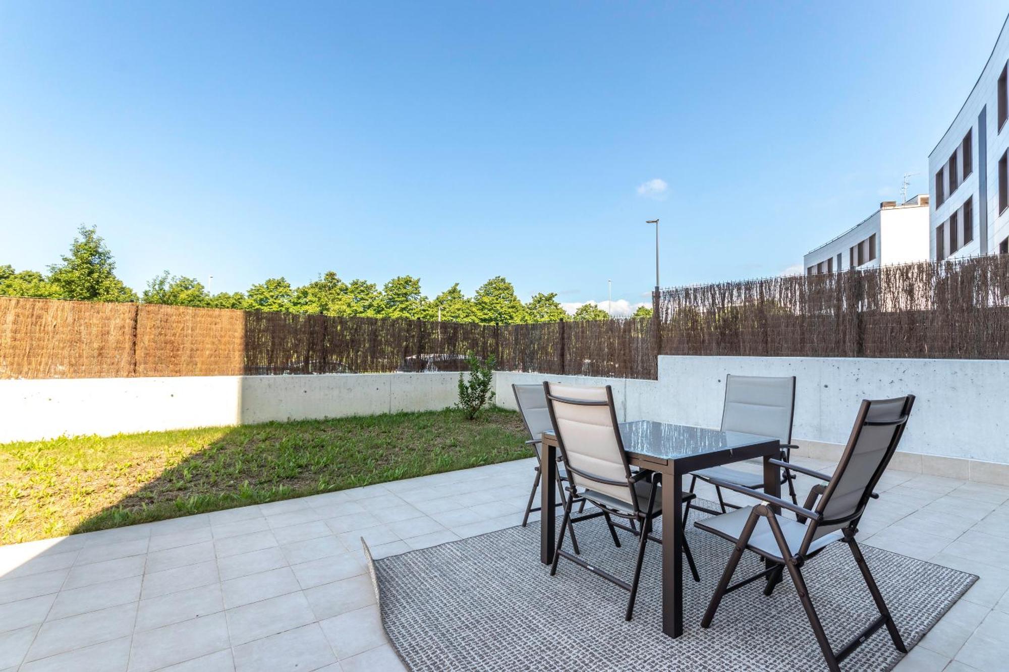 Akomodat En Precioso Y Moderno Con Jardin Y Parking Getxo Zewnętrze zdjęcie